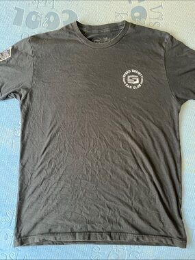 Speed Society Car Club Men's Black Graphic T-Shirt size M